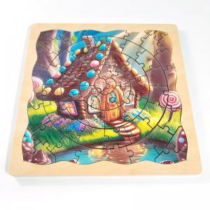 Chocolate Candy House Puzzle