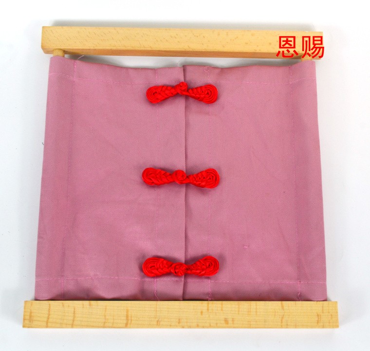 dressing frame chinese knot  montessori material practical life