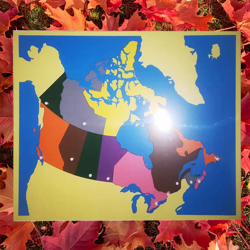 canada map puzzle