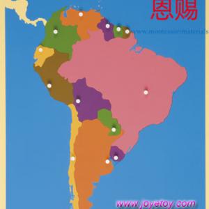 South America Map puzzle