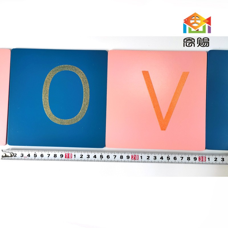 sand paper letters uppercase