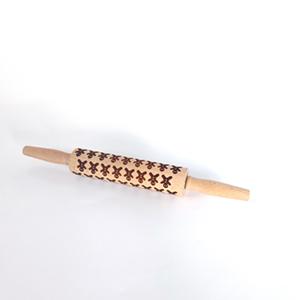 wooden-rolling-pin-for-cookes-Christmas-gingerbread